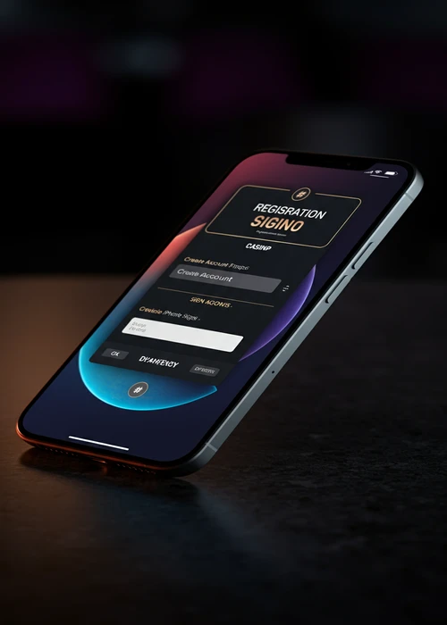 Detailed view of the God Of Wins Casino account registration form on a desktop interface, showcasing fields for personal information.